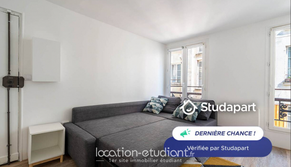 Logement tudiant Studio à Paris 10me arrondissement (75010)