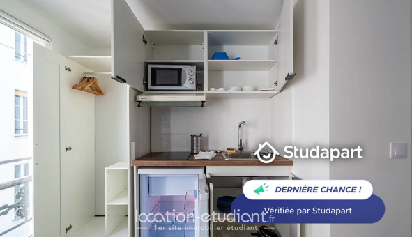 Logement tudiant Studio à Paris 10me arrondissement (75010)