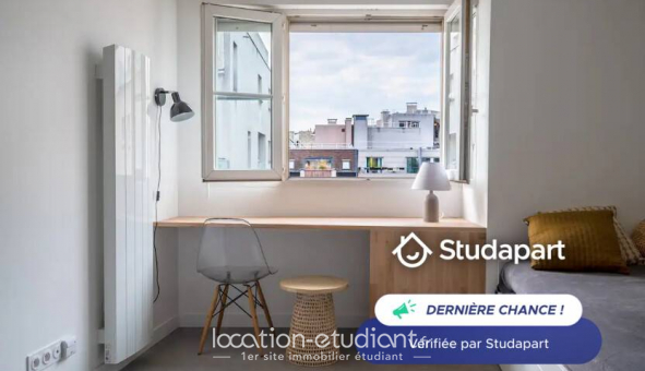 Logement tudiant Studio à Paris 10me arrondissement (75010)