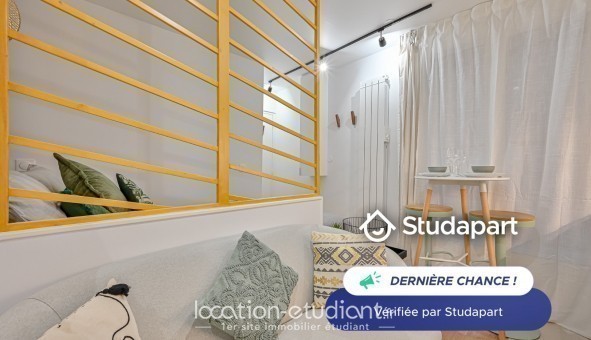 Logement tudiant Studio à Paris 10me arrondissement (75010)