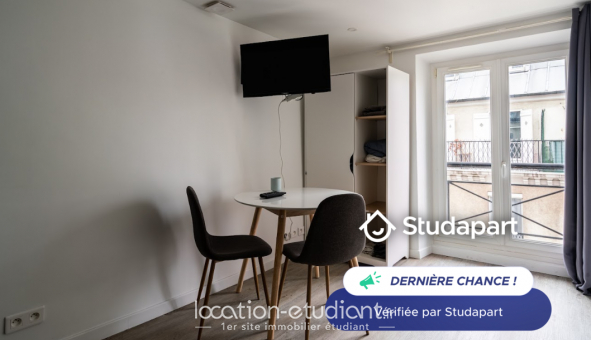 Logement tudiant Studio à Paris 11me arrondissement (75011)