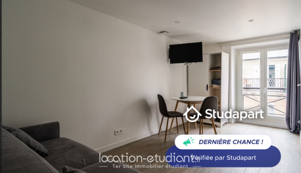 Logement tudiant Studio à Paris 11me arrondissement (75011)