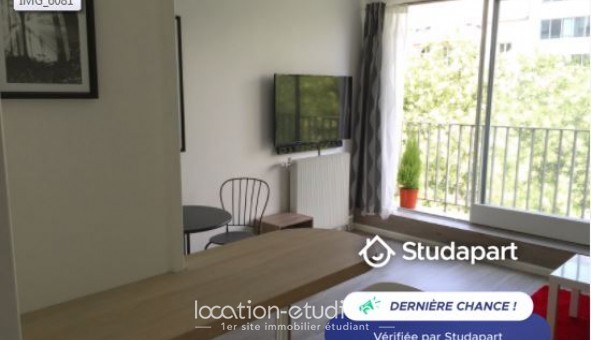 Logement tudiant Studio à Paris 11me arrondissement (75011)