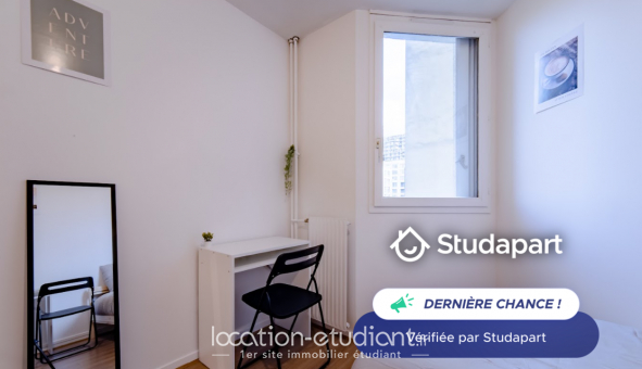 Logement tudiant Studio à Paris 11me arrondissement (75011)