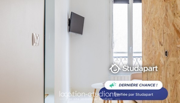 Logement tudiant Studio à Paris 11me arrondissement (75011)