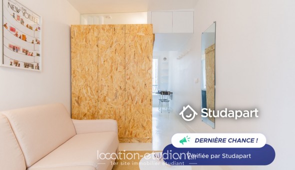 Logement tudiant Studio à Paris 11me arrondissement (75011)