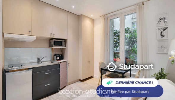 Logement tudiant Studio à Paris 11me arrondissement (75011)