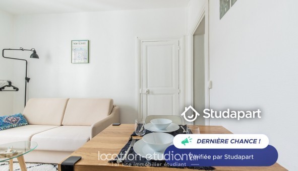 Logement tudiant Studio à Paris 11me arrondissement (75011)