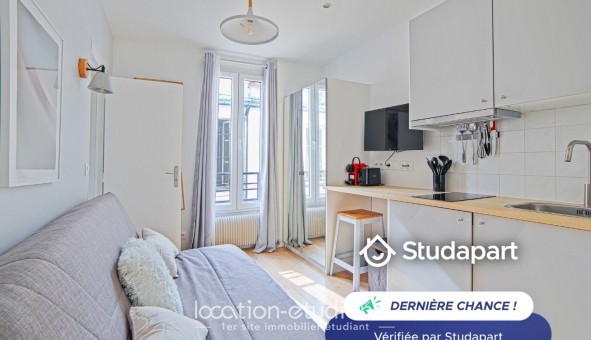 Logement tudiant Studio à Paris 11me arrondissement (75011)