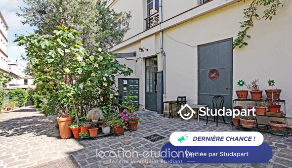 Logement tudiant Studio à Paris 11me arrondissement (75011)