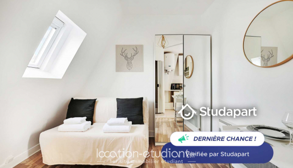 Logement tudiant Studio à Paris 11me arrondissement (75011)