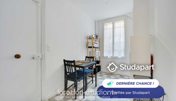 Logement tudiant Studio à Paris 11me arrondissement (75011)