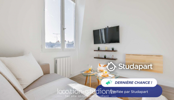 Logement tudiant Studio à Paris 11me arrondissement (75011)