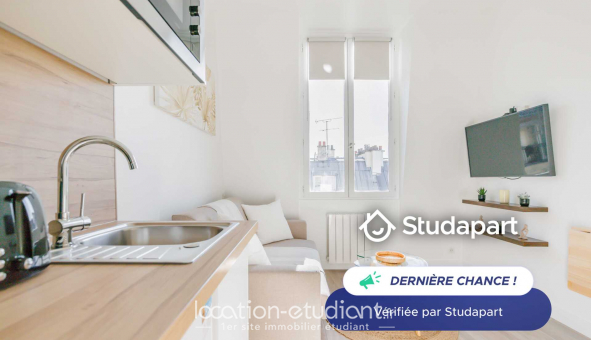 Logement tudiant Studio à Paris 11me arrondissement (75011)