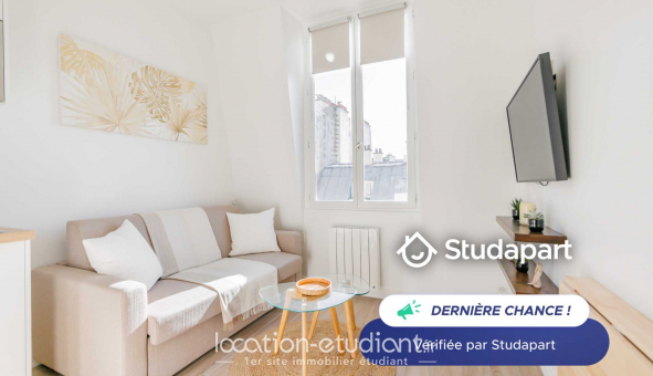 Logement tudiant Studio à Paris 11me arrondissement (75011)