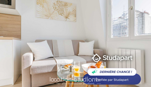 Logement tudiant Studio à Paris 11me arrondissement (75011)