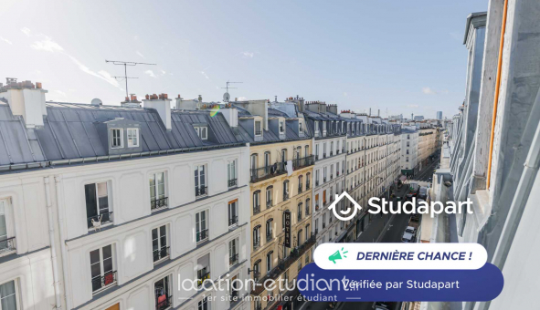 Logement tudiant Studio à Paris 11me arrondissement (75011)