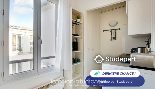 Logement tudiant Studio à Paris 11me arrondissement (75011)