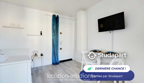 Logement tudiant Studio à Paris 11me arrondissement (75011)