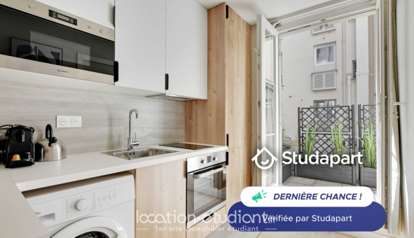 Logement tudiant Studio à Paris 11me arrondissement (75011)