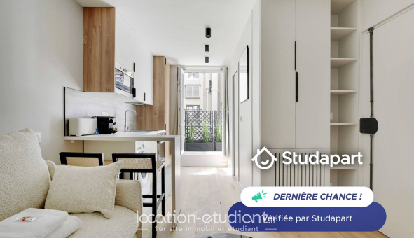 Logement tudiant Studio à Paris 11me arrondissement (75011)