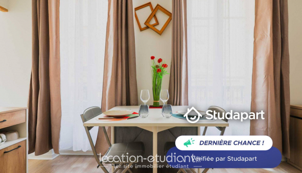 Logement tudiant Studio à Paris 11me arrondissement (75011)