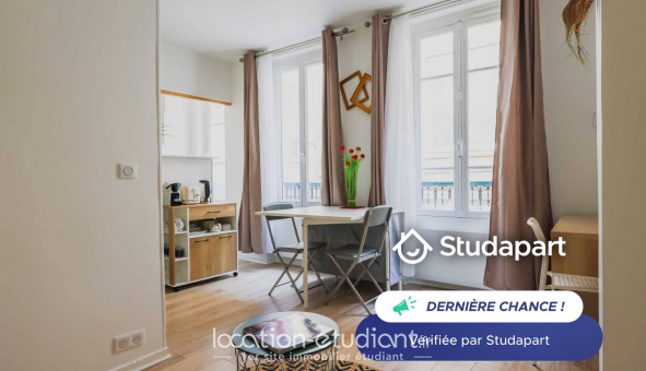 Logement tudiant Studio à Paris 11me arrondissement (75011)