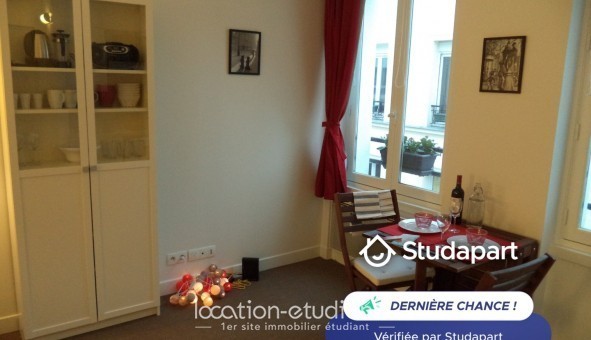 Logement tudiant Studio à Paris 11me arrondissement (75011)