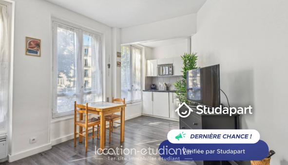 Logement tudiant Studio à Paris 11me arrondissement (75011)