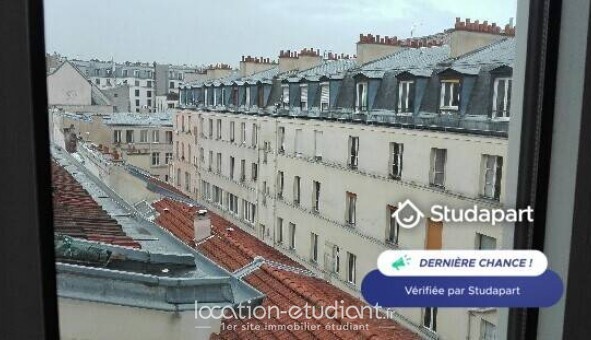 Logement tudiant Studio à Paris 11me arrondissement (75011)