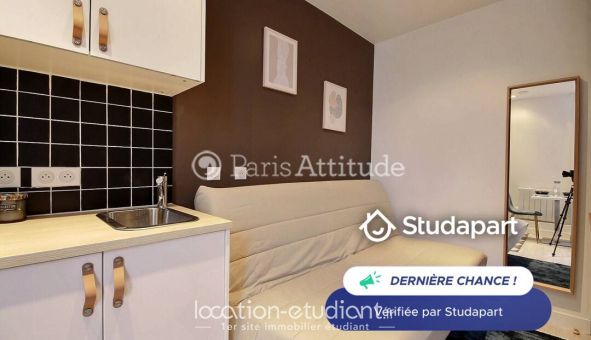 Logement tudiant Studio à Paris 11me arrondissement (75011)