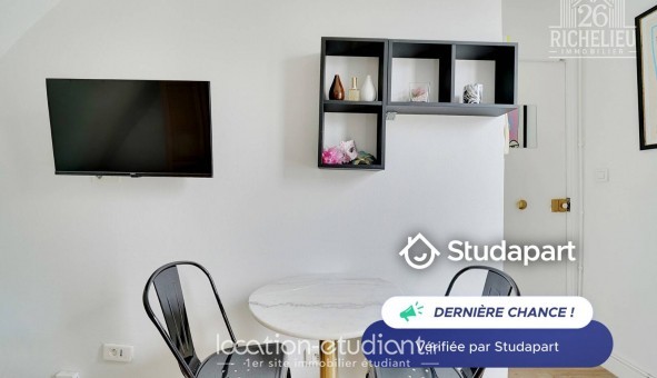 Logement tudiant Studio à Paris 11me arrondissement (75011)