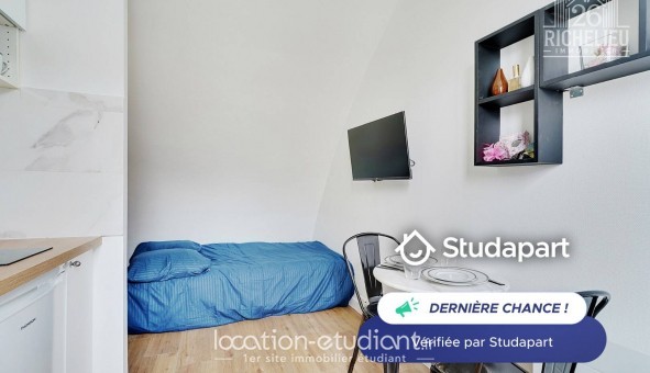 Logement tudiant Studio à Paris 11me arrondissement (75011)