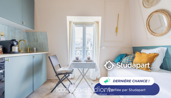 Logement tudiant Location Studio Meublé Paris 11me arrondissement (75011)