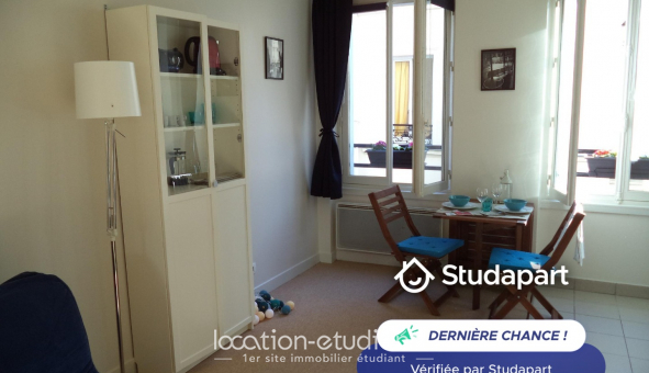 Logement tudiant Location Studio Meublé Paris 11me arrondissement (75011)