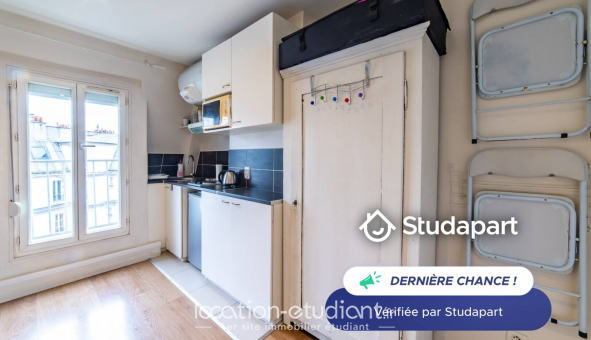 Logement tudiant Studio à Paris 11me arrondissement (75011)