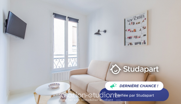 Logement tudiant Location Studio Meublé Paris 11me arrondissement (75011)