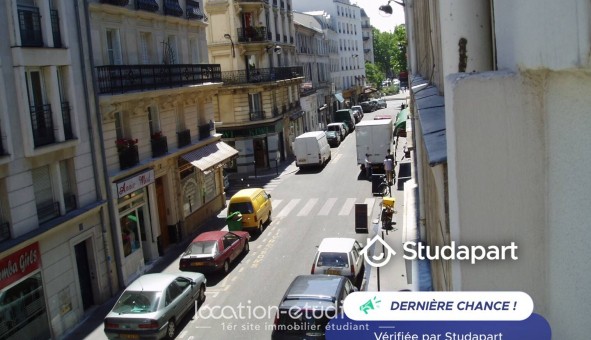 Logement étudiant Location Studio Meublé Paris 11ème arrondissement (75011)