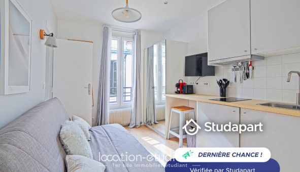 Logement étudiant Location Studio Meublé Paris 11ème arrondissement (75011)
