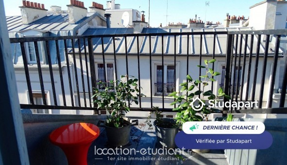 Logement tudiant Studio à Paris 12me arrondissement (75012)