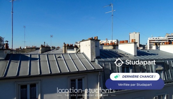 Logement tudiant Studio à Paris 12me arrondissement (75012)