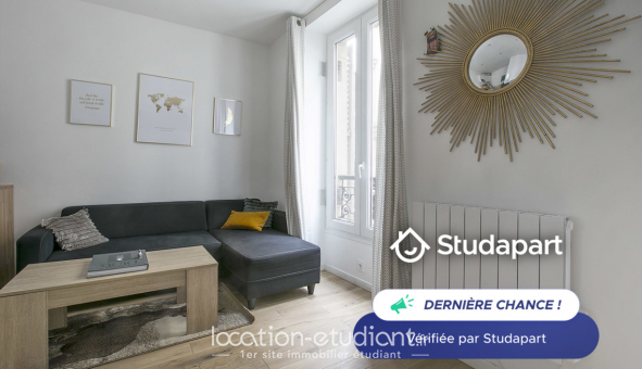 Logement tudiant Studio à Paris 12me arrondissement (75012)