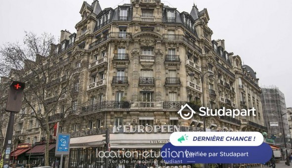 Logement tudiant Studio à Paris 12me arrondissement (75012)