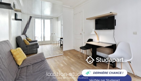 Logement tudiant Studio à Paris 13me arrondissement (75013)