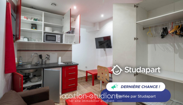 Logement tudiant Studio à Paris 13me arrondissement (75013)