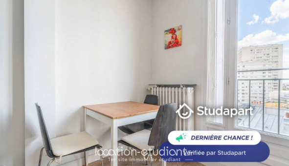 Logement tudiant Studio à Paris 14me arrondissement (75014)