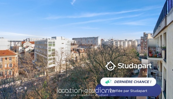 Logement tudiant Studio à Paris 14me arrondissement (75014)