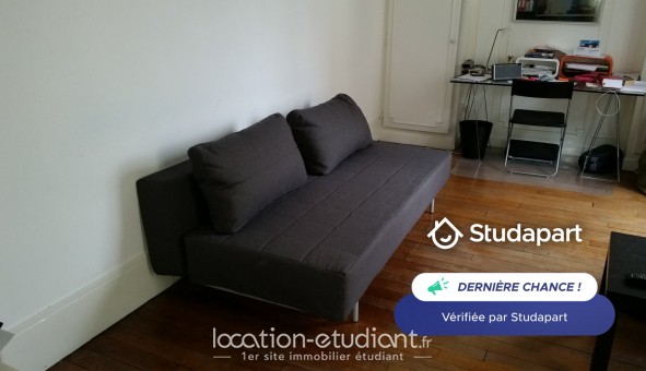 Logement tudiant Location Studio Meublé Paris 14me arrondissement (75014)