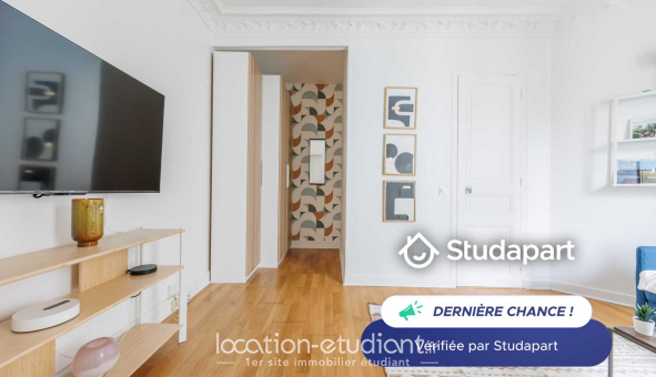 Logement tudiant Studio à Paris 14me arrondissement (75014)