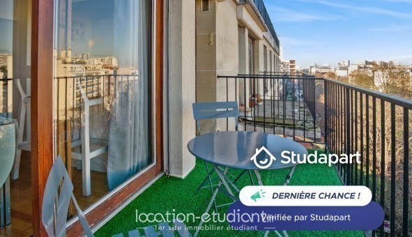 Logement tudiant Studio à Paris 14me arrondissement (75014)